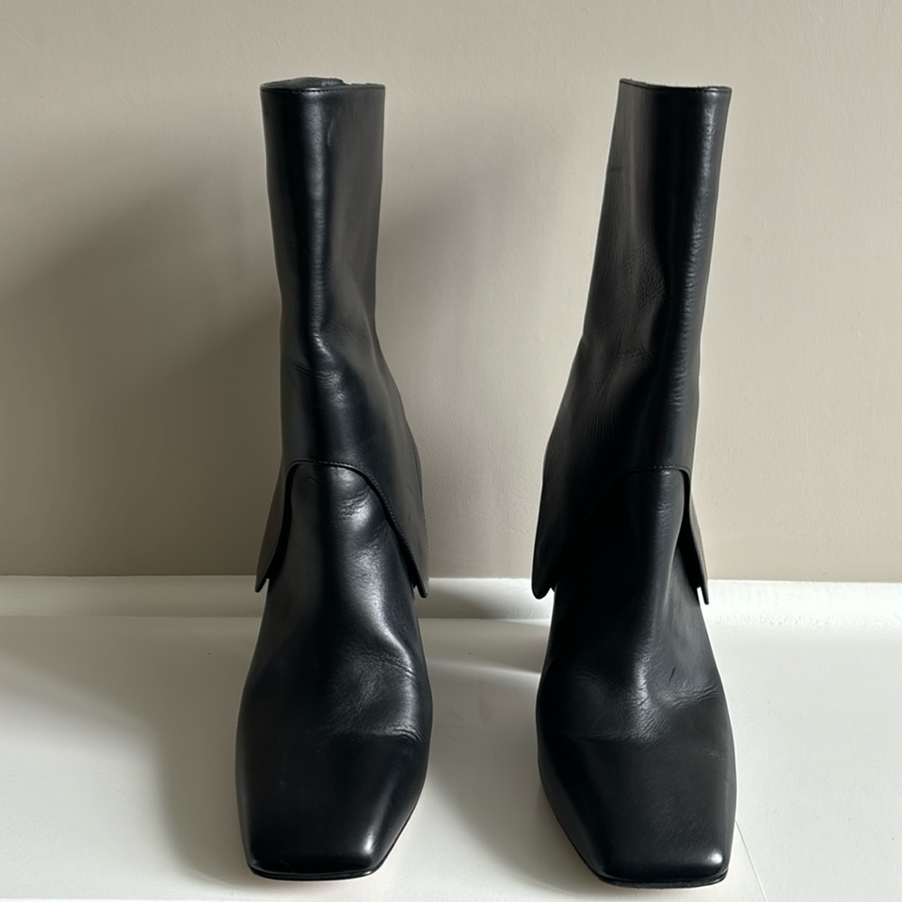 Victoria Beckham Square Toe Boots 38/7.5